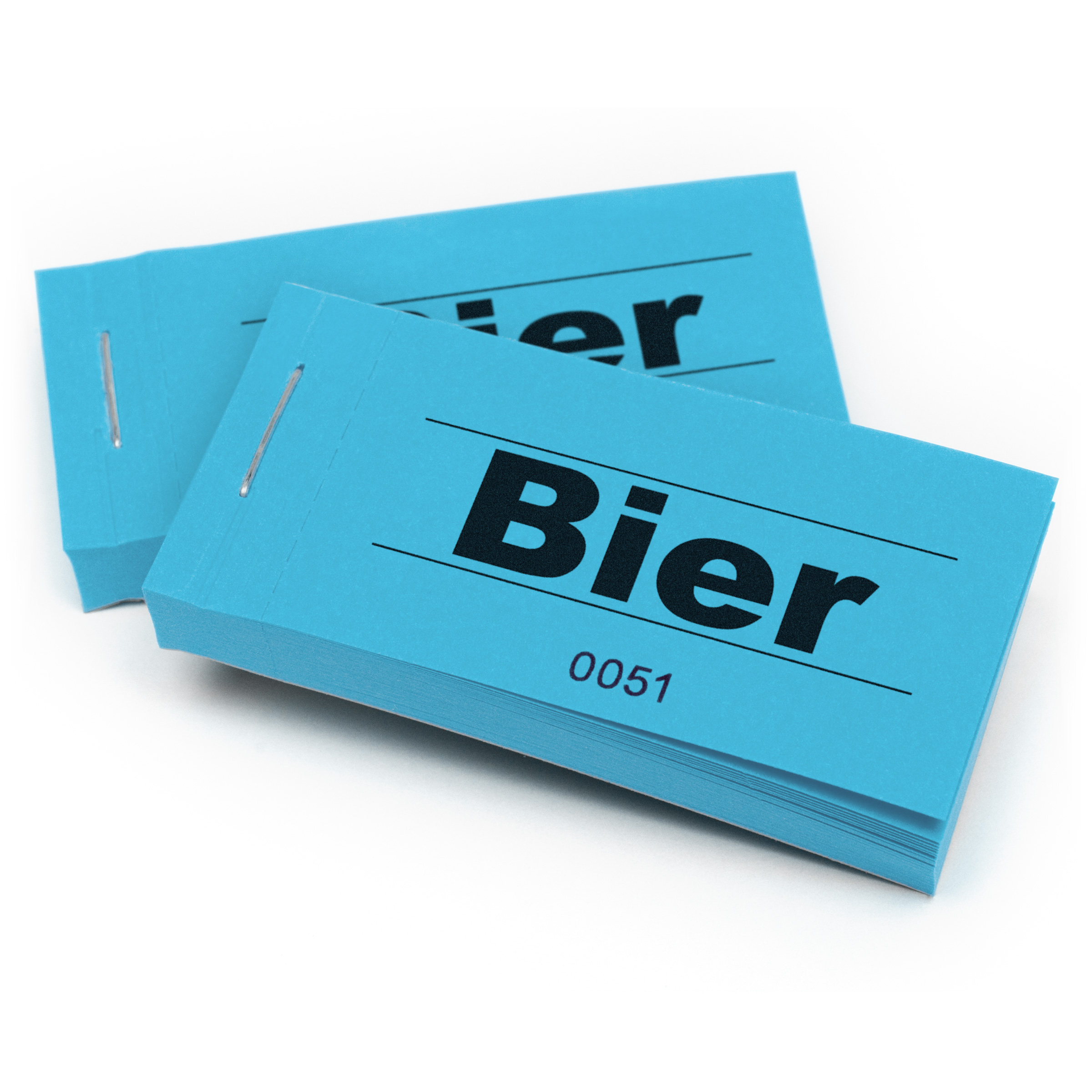 Sigel Wertmarken Getränke Kunststoff blau 100er Pack